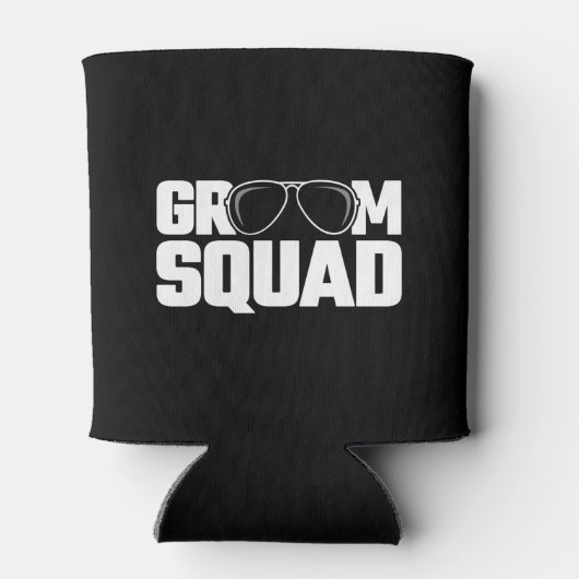 Matching Trauzeuge Group Squad Bachelor Party Dosenkühler (Rückseite)