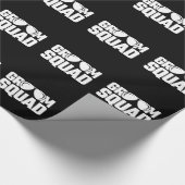 Matching Trauzeuge Group Trauzeugen Bachelor Party Geschenkpapier (Ecke)