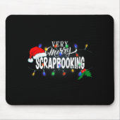 Matching Very Merry Scrapbooking Christmas  Mousepad (Vorne)