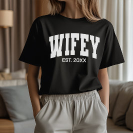 Matching Wife and Husband Shirts for Newlyweds