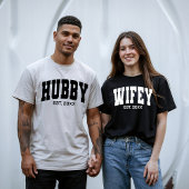 Matching Wife and Husband Shirts for Newlyweds