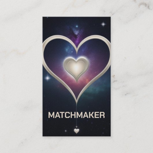 Matchmaker Celestial Heart Visitenkarte (Vorderseite)