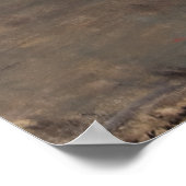 Matchstick Girl Poor Mit Behinderung Markets on St Poster (Ecke)