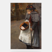 Matchstick Girl Poor Street Urchin Urban Poverty Acrylschild (Vorderseite)