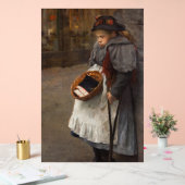 Matchstick Girl Poor Street Urchin Urban Poverty Acrylschild (Hochzeit)