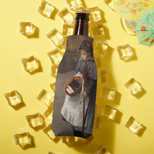 Matchstick Girl Poor Street Urchin Urban Poverty Flaschenkühler (In Situ Sommer)