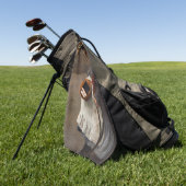 Matchstick Girl Poor Street Urchin Urban Poverty Golfhandtuch (Gras)