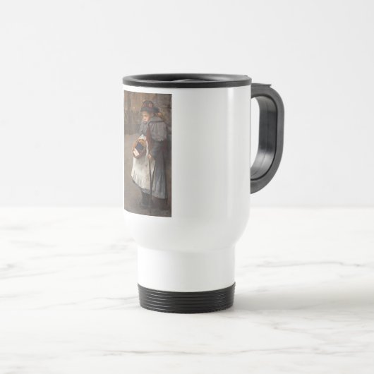 Matchstick Girl Poor Street Urchin Urban Poverty Reisebecher (VorderseiteRechts)