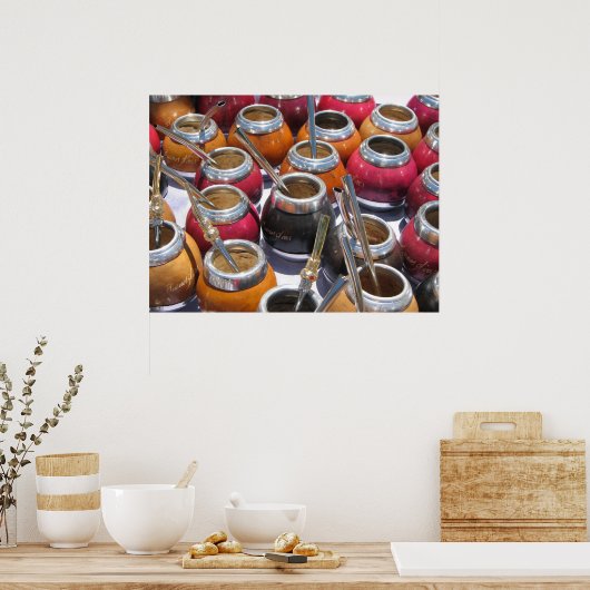 Mate Gourds Poster (Küche)