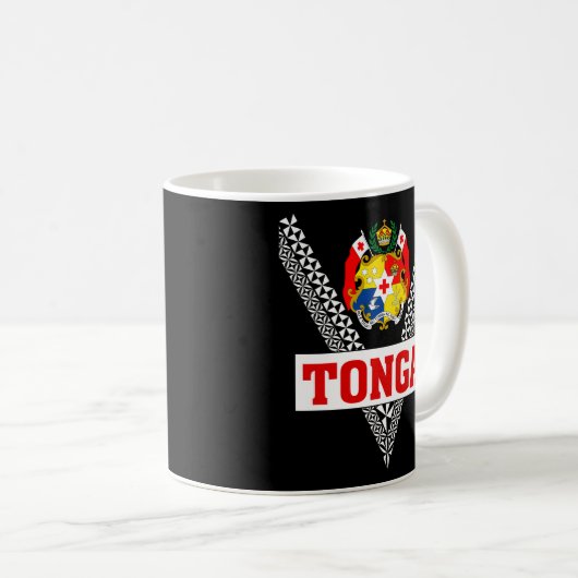 Mate Ma'A Tonga Sila Tonga Tonga Kaffeetasse (VorderseiteRechts)