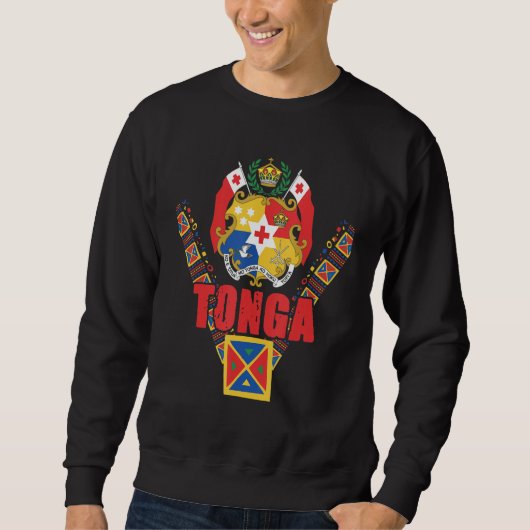 Mate Ma'a Tonga Tongan Polynesian Sweatshirt (Vorderseite)