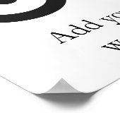 MATE MASIE | Symbol der Weisheit, der Wissenskluft Poster (Ecke)