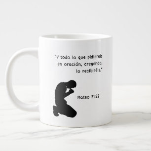 Mateo 21:22 "Y todo lo que pidiereis en oración, c Jumbo-Tasse