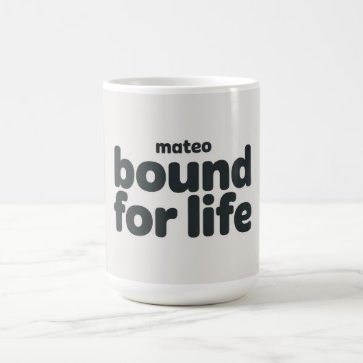 Mateo Fürs Leben Kaffeetasse (Mittel)