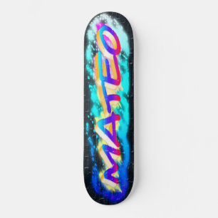 MATEO Maßgeschneidertes Graffiti-Skateboard Skateboard