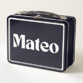 Mateo Metall Brotdose (Vorderseite)