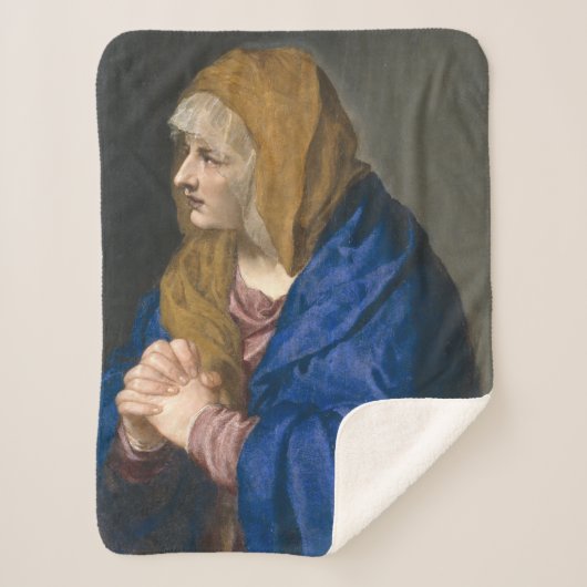 Mater Dolorosa (Jungfrau Maria) (Mutter der Trauer Sherpadecke (Vorderseite)