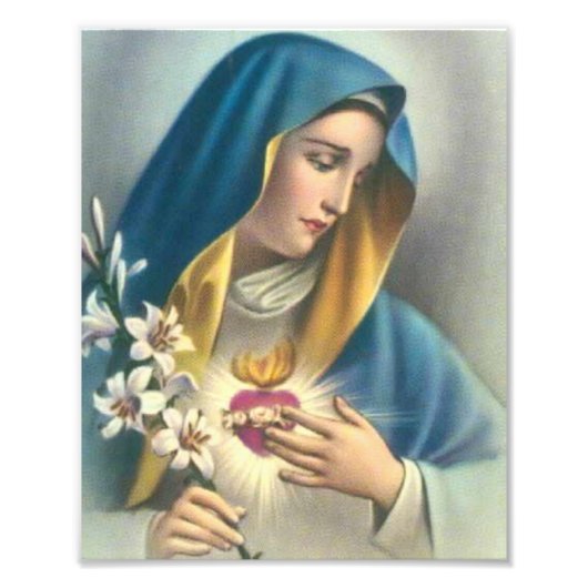 Mater Dolorosa Selige Jungfrau Mary Katholic Fotodruck (Vorne)