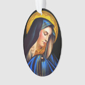 Mater Dolorosa - Unsere Dame der Trauern Ornament (Vorderseite)