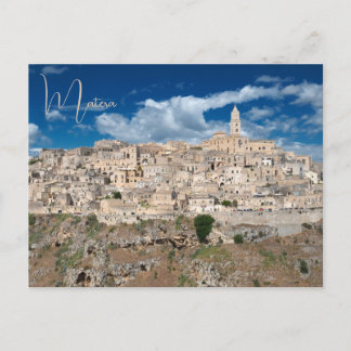Matera Basilicata Italien Postkarte