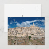 Matera Basilicata Italien Postkarte (Vorne/Hinten)