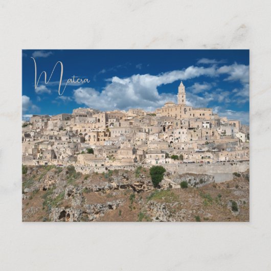 Matera Basilicata Italien Postkarte (Vorderseite)