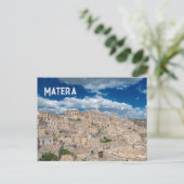Matera Basilicata Italien Postkarte (Stehend Vorderseite)