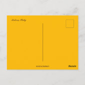 Matera Italien bei Sunset Postkarte (Rückseite)