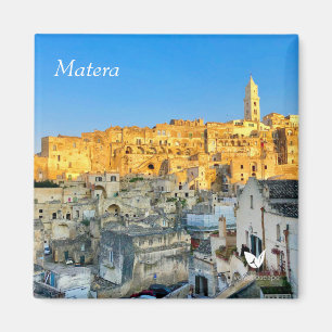 Matera, Italien - Kühlschrankmagnet von Velvet Es