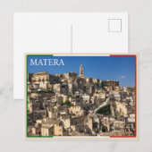 Matera - Italien Postkarte (Vorne/Hinten)