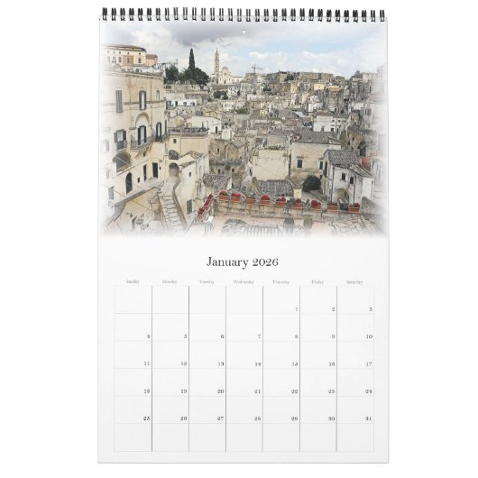 MATERA - KALENDER (Jan 2026)