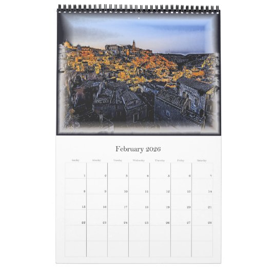 MATERA - KALENDER (Feb 2026)