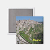 Matera-Magnet Magnet (Vorderseite/Rückseite)