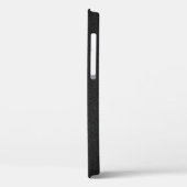 Material aus schwarzem Stoff Case-Mate iPhone Hülle (Rückseite / Links)