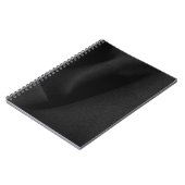 Material aus schwarzem Stoff Notizblock (Linke Seite)