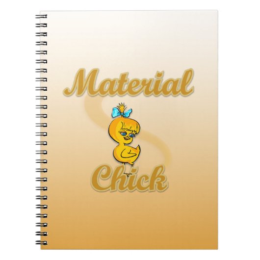 Material Chick Notizblock (Vorderseite)
