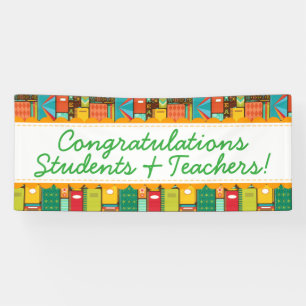 Material der Schulbuch-N - kundenspezifische Fahne Banner