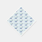 MATERIAL DES BABY-SHOWER/PARTY SERVIETTE (Ecke)