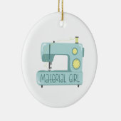 Material Girl Keramik Ornament (Rechts)