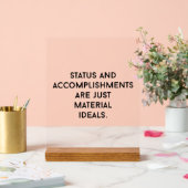 Material Ideale Akryllisches Zeichen Acrylschild (Hochzeit)