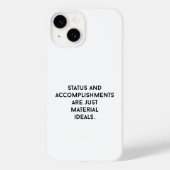 Material Ideals iPhone Case (Rückseite)