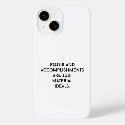 Material Ideals iPhone Case (Rückseite)