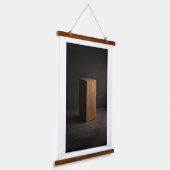 Material Presence Wandteppich Mit Holzrahmen (Gewinkelt)