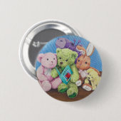 Material-Tierkreis-Zeit-Kunst-Druck Button (Vorne & Hinten)