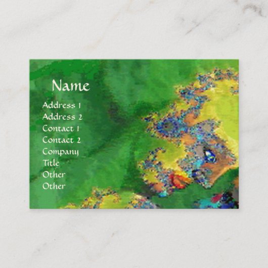 MATERIALIEN VISITENKARTE (Vorderseite)