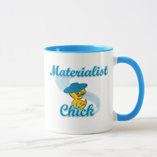 Materialist Chick #3 Tasse (Rechts)