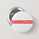 Materialistische Briefmarke Button (Vorne & Hinten)