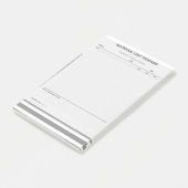Materialliste Tracker Post-it® Notizen (angewinkelt)