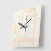 Materic zwei quadratische wanduhr (Winkel)