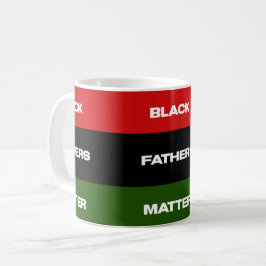 Materie für schwarze Väter Kaffeetasse